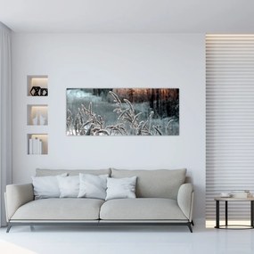 Kép - Fagyott rét (120x50 cm)