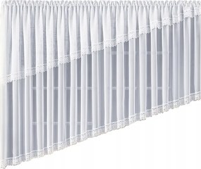 Aszimmetrikus Fátyolfüggöny Gipiura Kész 300X150