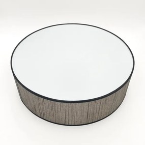 Mennyezeti lámpa SIRJA 2x E27/15W/230V, Ø 45 cm, barna