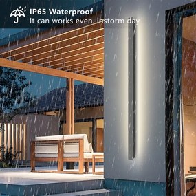 Brilagi - LED kültéri fali lámpatest LINEAR LED/32W/230V 4000K IP65 antracit