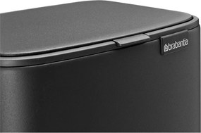 Sötétszürke acél pedálos szemetes 7 l Bo – Brabantia