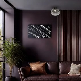 LED Mennyezeti lámpa VASO LED/4W/230V átm. 18 cm fekete/füstös