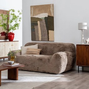 Barna kanapé 185 cm Teddy – Ixia