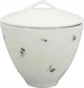 Porcelánová cukřenka bogyók 150 ml, zelená/červená