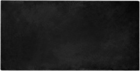 vidaXL Csúszásgátló Műnyúl Szőnyeg Olite Fekete 100 x 200 cm