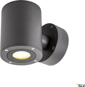 SLV 1002018 SITRA Modern Kültéri Fali Lámpa Antracit LED IP44