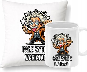 Párna Bögre Szett Egy élet az őrültekkel Ajándék