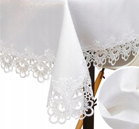 Abrosz 150x300 Foltálló Gipsz Csipke Fehér