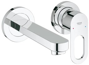 GROHE 20289000 - BAULOOP 110 mm kétlyukú mosdócsaptelep, fényes króm