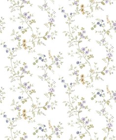 Parato Cristiana Masi Blooming Garden 11 Narcisa kék-okkersárga virágos vlies tapéta – 8357