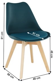 Étkezőszék Bralla 2 (kék). 1015642