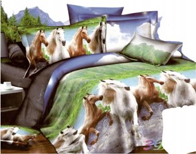 Mikroszálas 3D Ágyneműhuzat Garnitúra 200x220 2x70x80 Minőségi Tanúsítvánnyal