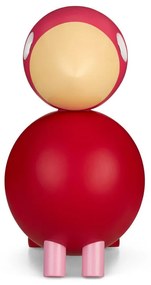 Tömörfa szobor (magasság 12,5 cm) Bird Flora – Kay Bojesen Denmark