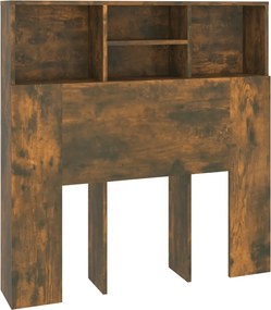 vidaXL füstös tölgy színű áthidaló szekrény 100 x 19 x 103,5 cm