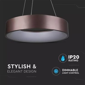 LED dimmelhető csillár zsinóron 1xLED/20W/230V