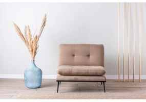 SPEAKY kihúzható fotel barna