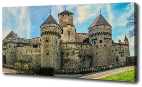 Vászonfotó Castle svájcban oc-83128126
