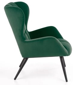 CHATEU sötétzöld fotel