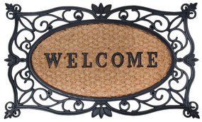 Kókuszrost lábtörlő 45x45 cm Welcome - Esschert Design
