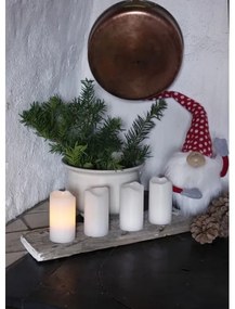 Eglo 410075 - 4 darabos LED karácsonyi dekorációs szett ADVENT 1xLED/0,18 W/2xCR2032 + távirányító