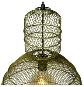 Lucide 78395/01/33 - Csillár zsinóron GASSET 1xE27/60W/230V zöld