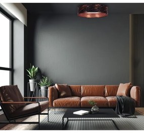 Brilagi - VELVET LED 24W mennyezeti lámpa 3000/4000/6400K fekete/réz