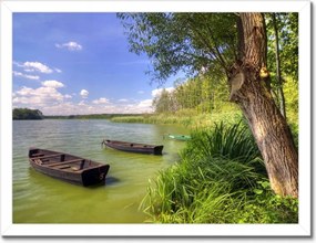 Poszterek keretben 40x30 Séta Wolsztyński park