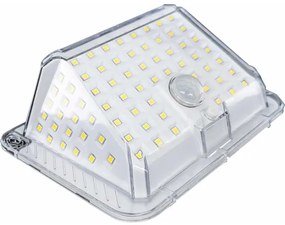 LED Napelemes érzékelős fali lámpa LED/5W/3,7V 1200 mAh IP44