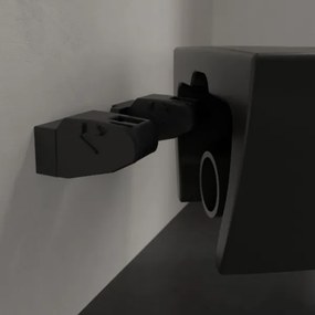 Villeroy & Boch 5614R0R7 - SUBWAY függesztett WC kerámia/fekete