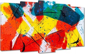 Festmények 100x60 Absztrakt Kutyák