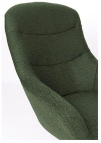 Sötétzöld fotel Yuki – White Label