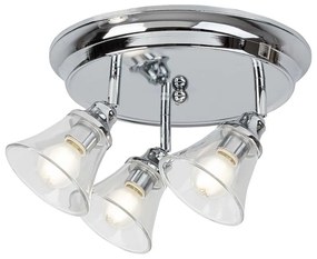 Rábalux Antoine 3210 fürdőszobai mennyezeti lámpa, 3x40W E14, IP44