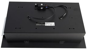 Beépített reflektor fekete AR111 állítható 2-lámpás - Oneon