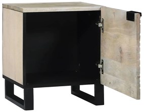 Éjjeliszekrények 2 pcs Természetes 40 x 33.5 x 46 cm