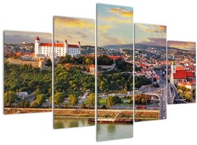 Kép - panoráma, Pozsony, Szlovákia (150x105 cm)