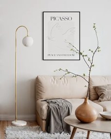 ByRydens 4101050-5000 - Állólámpa BELLAGIO 1xE27/8W/230V