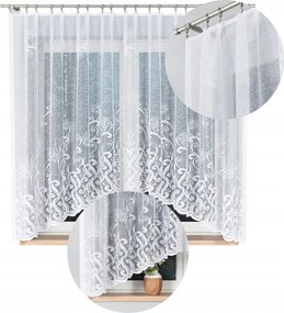 Függöny Kész Jacquard Absztrakt Mintás 300x160cm