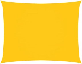 vidaXL sárga téglalap alakú oxford-szövet napvitorla 3,5 x 4,5 m