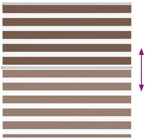 zebrafüggönnyel barna szövetszélesség 145,9 cm poliészter