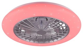 Fehér LED mennyezeti lámpa Stralsund – Trio