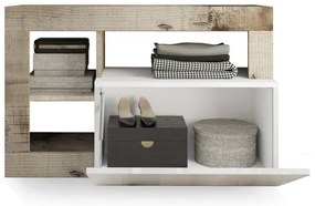 LENOR pad, fehér/barna