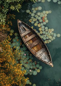 Poszter 42x59,4cm Hajó a természet között