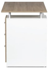 Irodai Íróasztal 120×60 cm, Sonoma Tölgy Melamin. APC-3218 SON