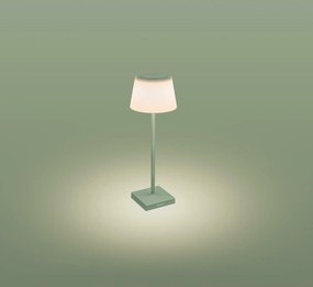 Century Újratölthető, fényerőszabályozható Led asztali lámpa Margo zöld 4W 3000K IP54