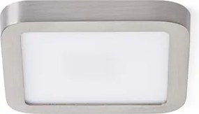 RENDL HUE SQ 9 süllyesztett lámpa matt nikkel 230V LED 6W 3000K