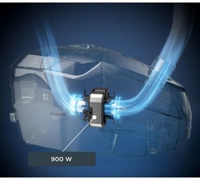 Rowenta GREEN FORCE MAX ECO TOTAL CLASSIC porzsákos porszívó 900W fekete