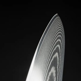 Gudaro - Damaszkuszi séfkés FENG 8", 67 rétegű acélból készült, hossza 20 cm