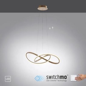 Leuchten Direkt 15402-60 - LED Dimmelhető csillár zsinóron MARIA LED/25W/230V