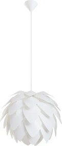 RENDL ENCOMBRE závěsná bílé PVC 230V LED E27 15W