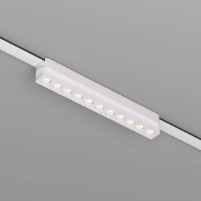 DK/EU-5335-WH Slim magnetic track light AIR GRILL, 12W, 4000K, white color — DK/EU-5335-WH